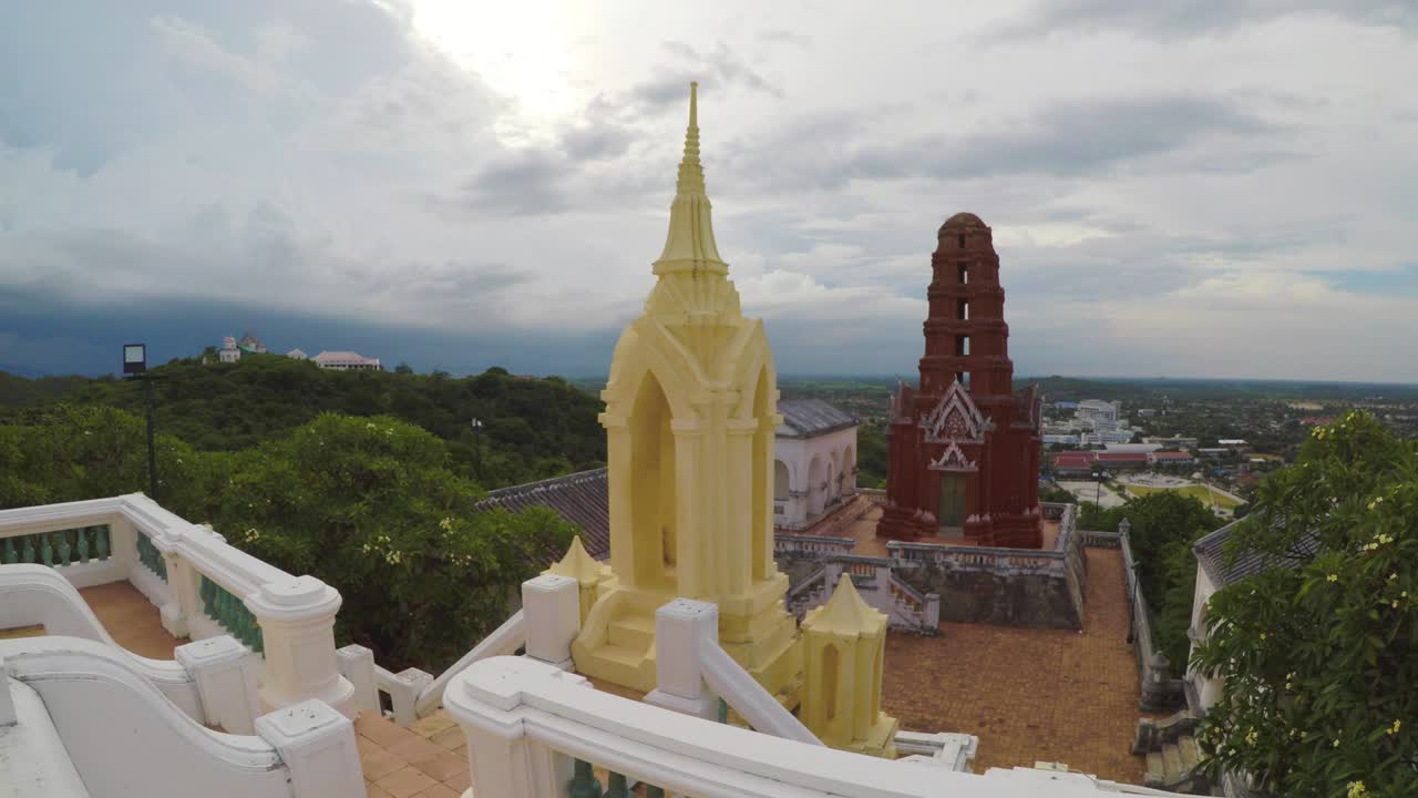 parque histórico de phra nakorn khiri, en el sur de tailandia.