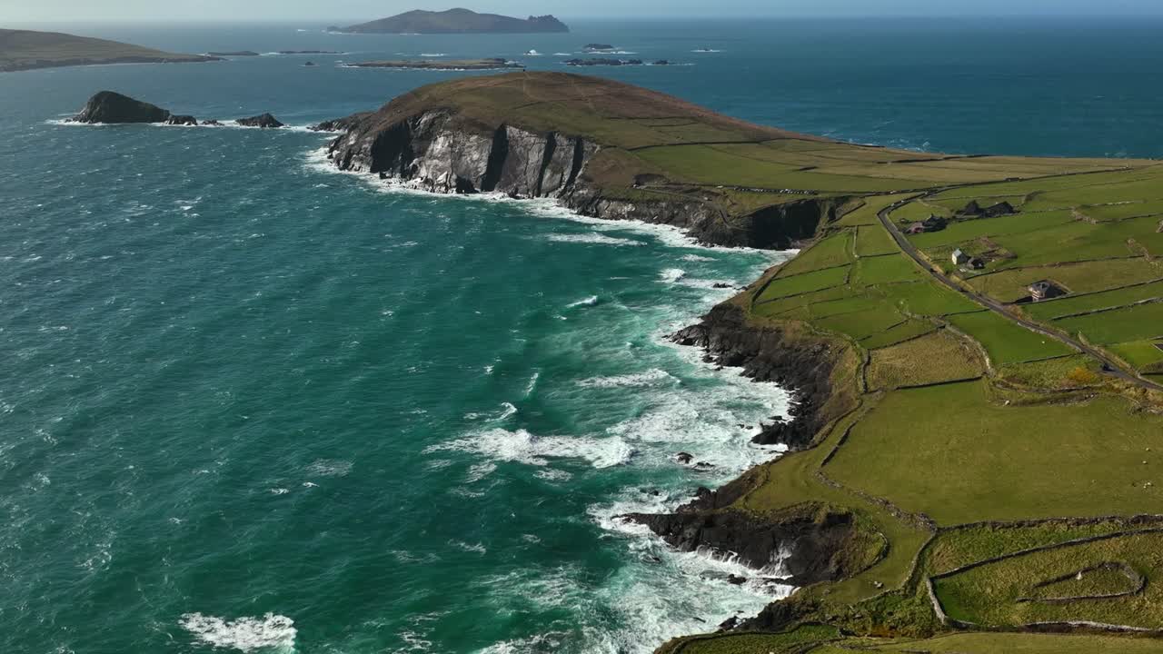 coumeenoole bay, kerry, irlanda, março de 2022