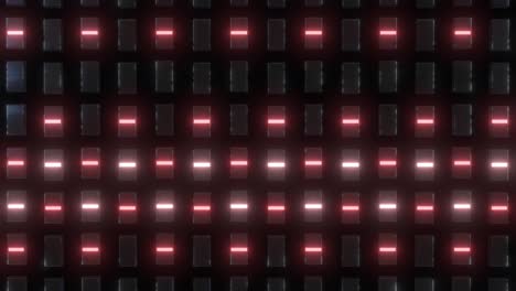 abstract geometric pattern with glowing lights