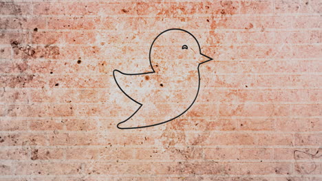 signo de corazón de neón en la pared de ladrillo 4k