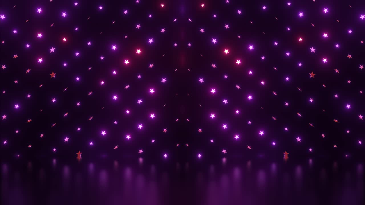 Glowing Star Background