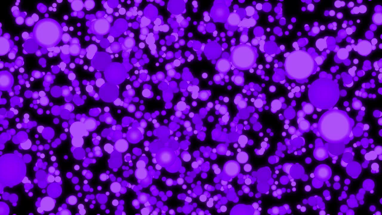 animación de bola de punto de tamaño medio en movimiento gráficos de movimiento