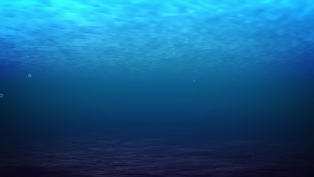 Fondo animado en bucle de mar profundo. 1080p.mp4