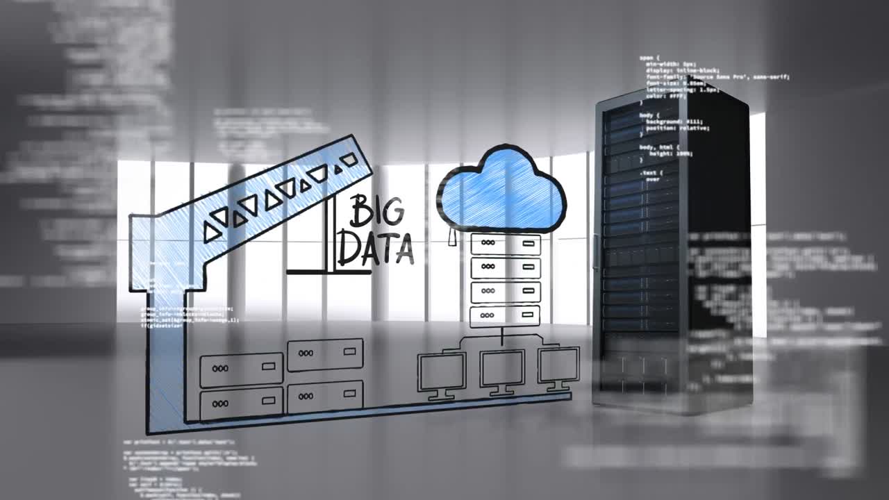 Server tower and cloud storage