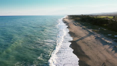 seascape with windy ocean