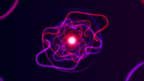 neon motion background seamless loop