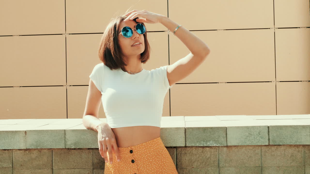 Stylish Woman Outdoors