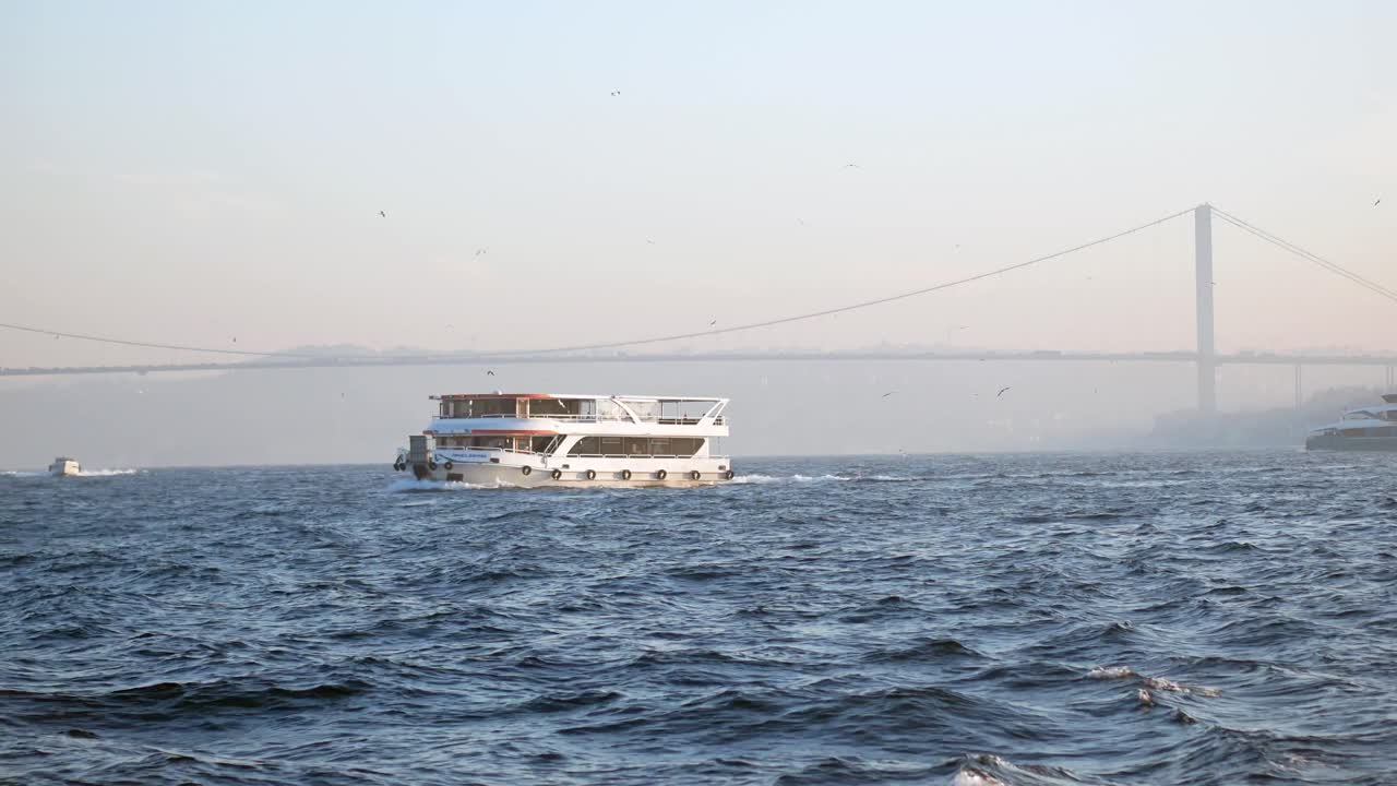 ferry en el bósforo, estambul