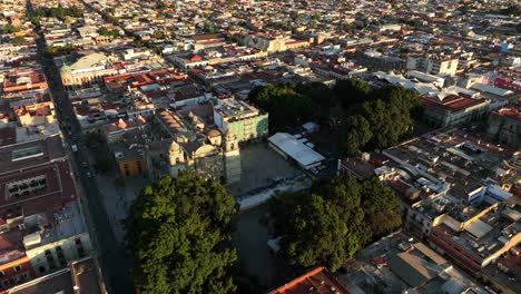 Oaxaca-Cathedral,-Mexico