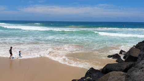 gold coast - qld - palm beach, australia - wide pan