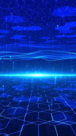 futuristic hexagon sci fi technology innovation concept abstract technical background abstract