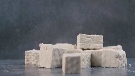 cubed tofu