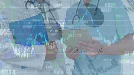 Animation-of-financial-data-processing-over-diverse-doctors