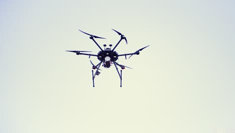 drone in flight