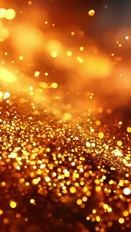 a bright orange background with a lot of sparkles. the sparkles are scattered all over the background, creating a sense of movement and energy. scene is lively and dynamic