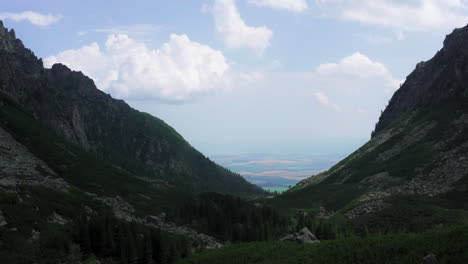 stunning mountain valley landscape