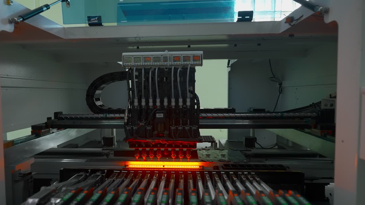 Processo di produzione elettronica automatizzato