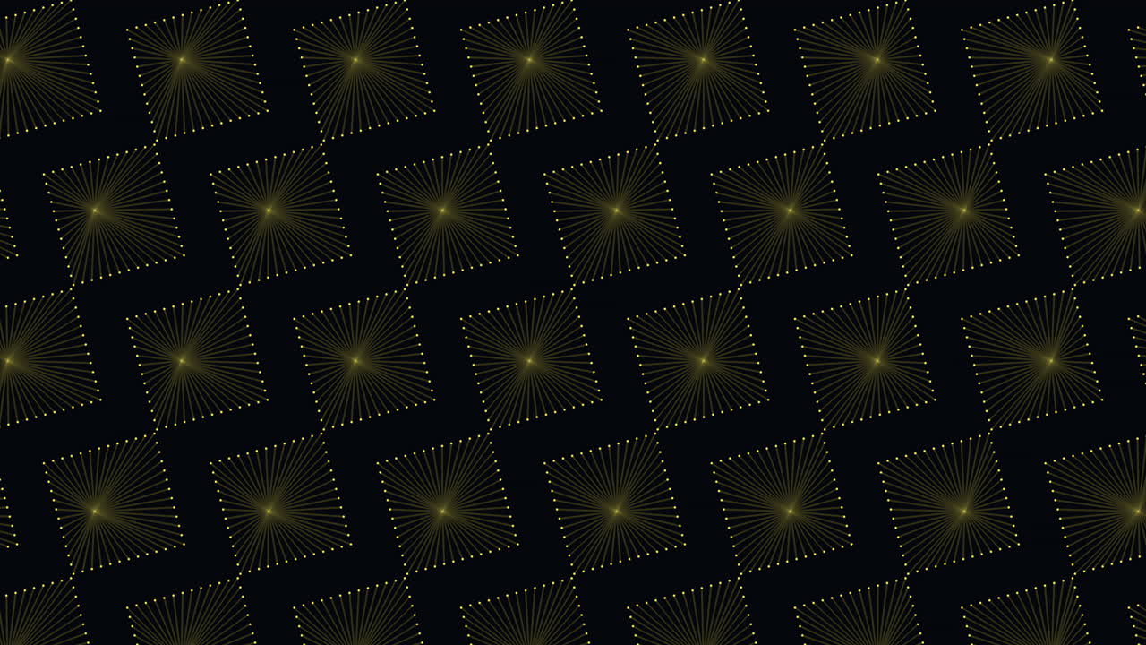 검은 바탕에 활기찬 노란색 별 패턴