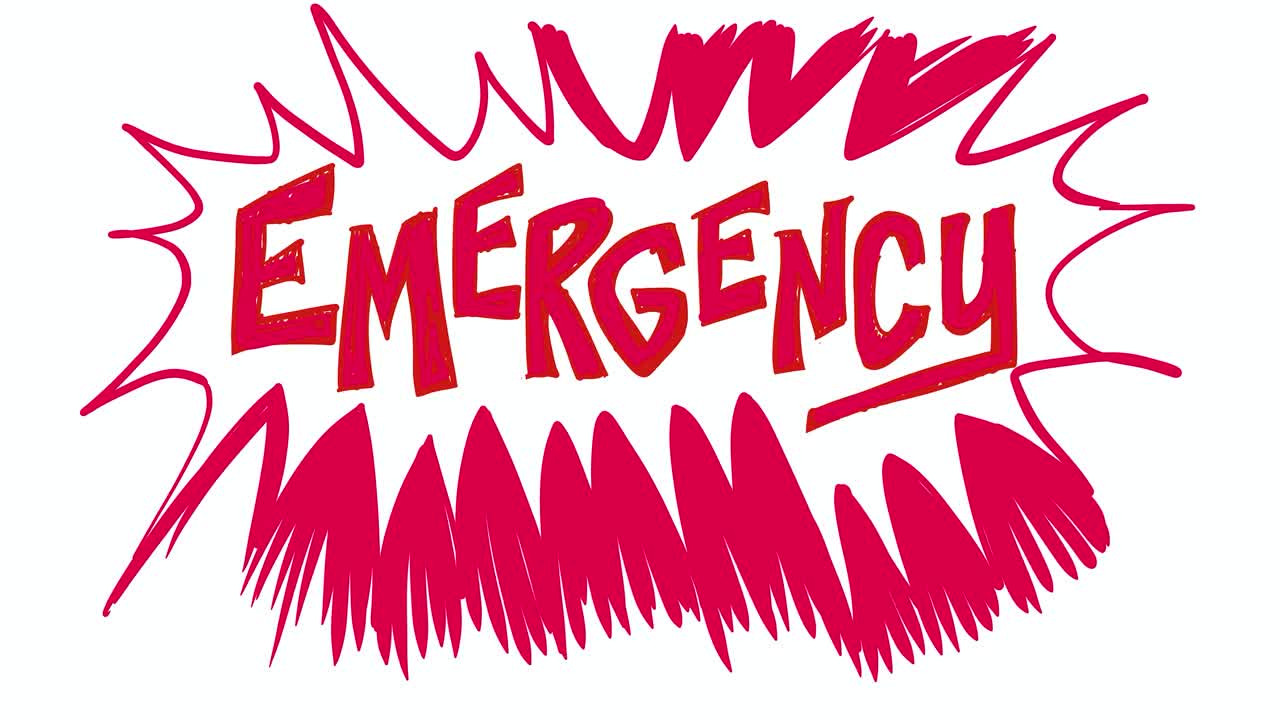 '비상'이라는 단어는 애니메이션으로