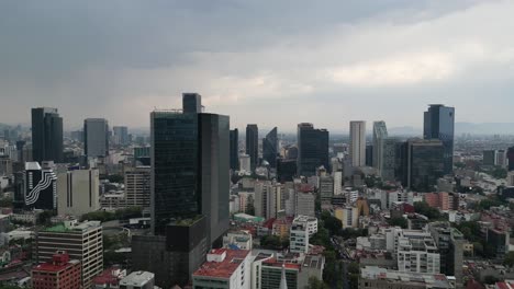captivating contrasts: aerial exploration of mexico city's diverse architecture