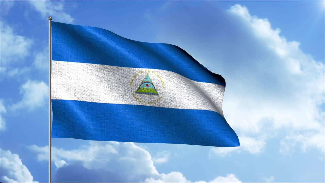 la bandera de nicaragua