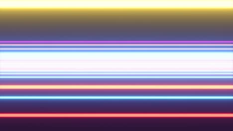 vertical footage with fast flying through the horizontal neon streaks loop