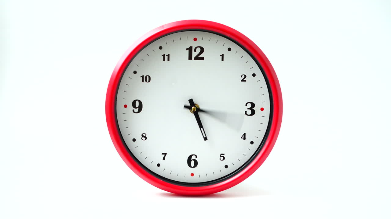 Shooting of hours. Time lapse. Shooting of the dial of hours