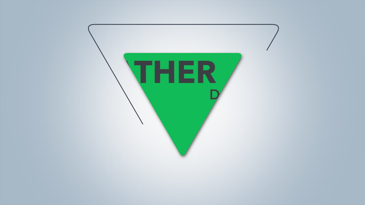 파란색 배경에 아버지의 상징적 인 삼각형 표현으로 아버지의 날 텍스트