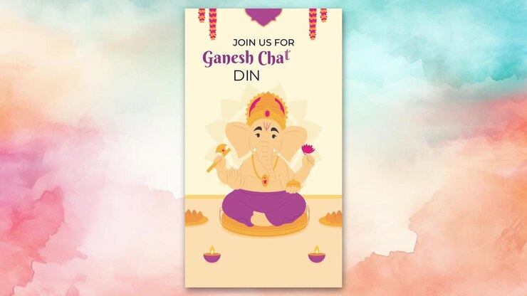Ganesh Chaturthi Wishes Instagram Stories