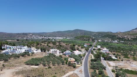 Rhodes-wildfire-damage-after-the-fire-brigade-left-in-Greece,-Rhodes-burned-down-in-Lindos,-Archangelos,-Masari,-Agathi,-Malonas,-Lardos,-Kalathos,-Asklepieion