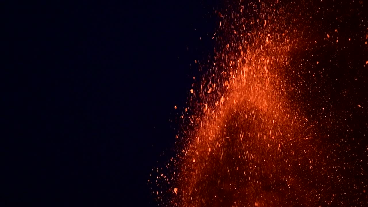 라 팔마 카나리아 제도에서 화산 폭발 2021