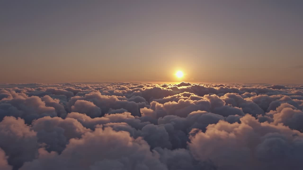 Alba/Tramonto sopra le nuvole