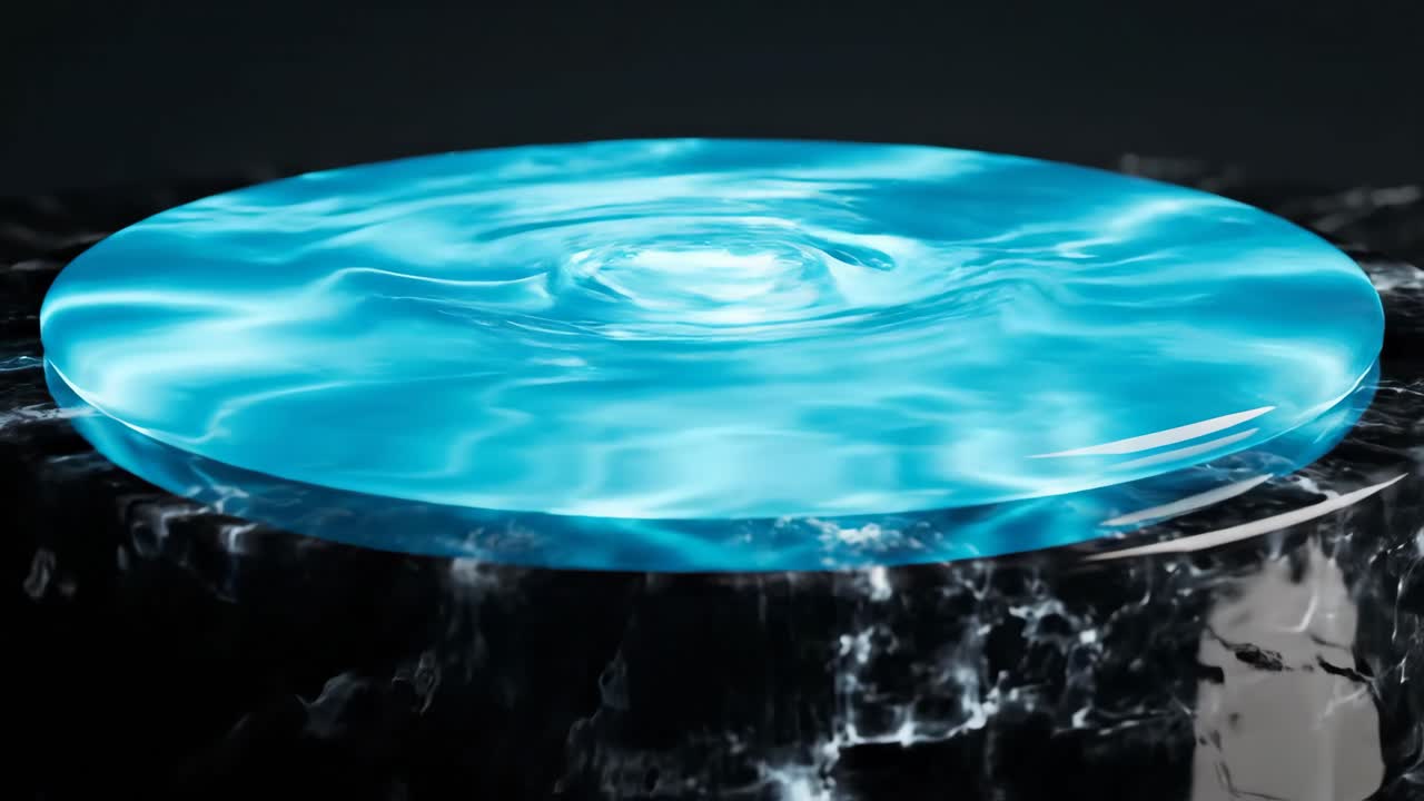 추상적인 물 표면