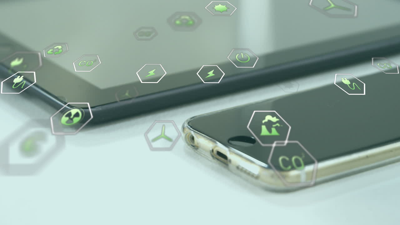 에코 아이콘의 애니메이션 및 전자 장치로 데이터 처리