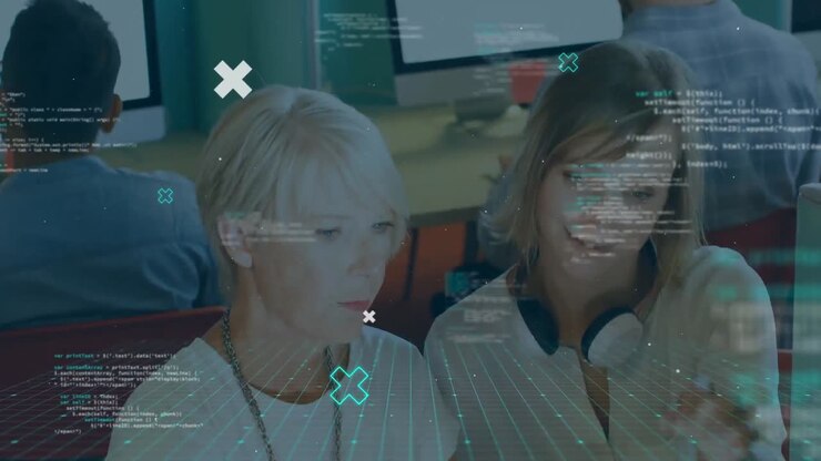 Data processing against people working in an office