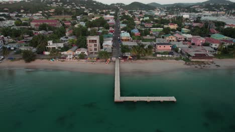 gros islet fishing village in saint lucia