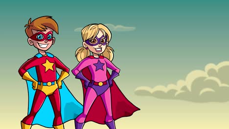 super kids ray light background