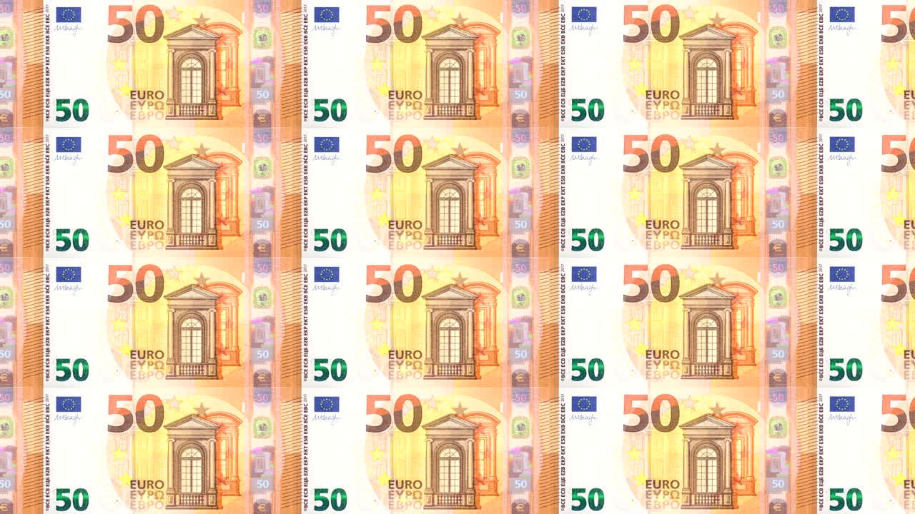 50 유로 은행권 시리즈, 롤링 인쇄, 무 루핑