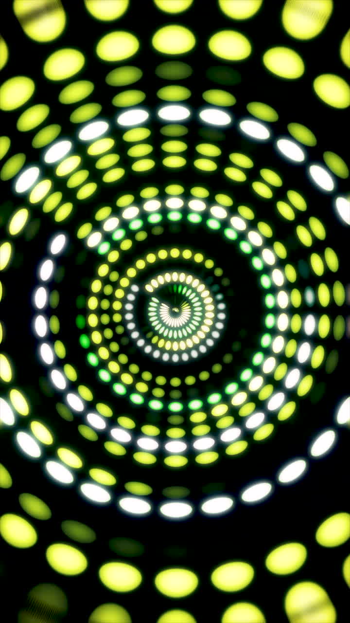 modelli di luce circolari astratti