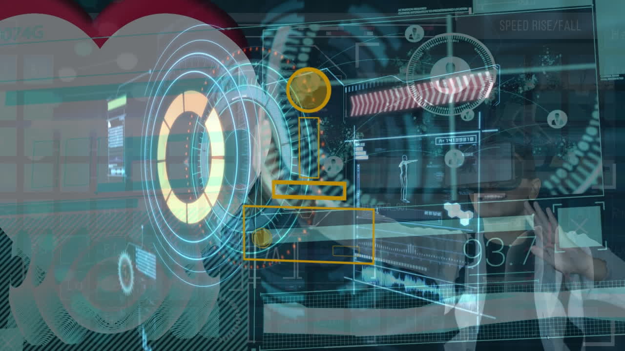 animación del icono del gamepad sobre el procesamiento de datos