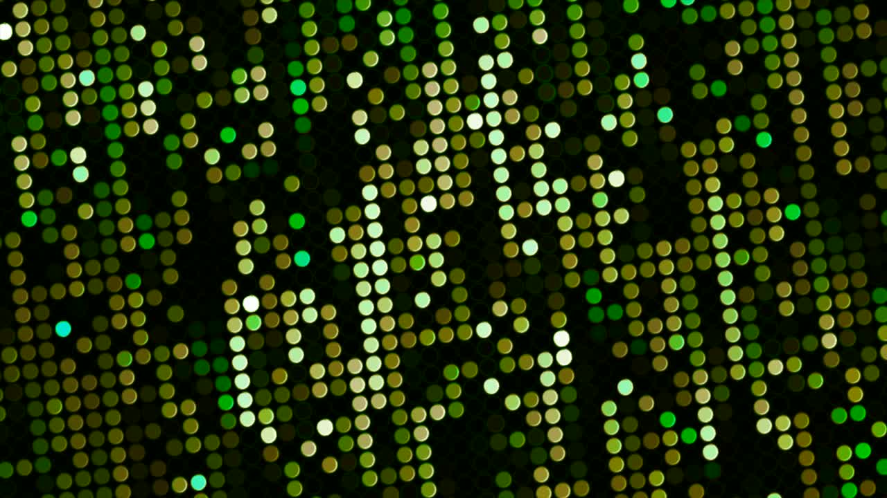 Abstract Green Dot Pattern