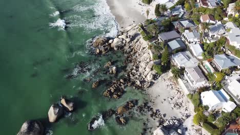 aerial view of clifton beach in cape town