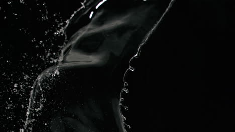 water in super slow motion