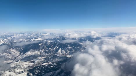 soaring over gallatin valley and surround spanish peak mountains