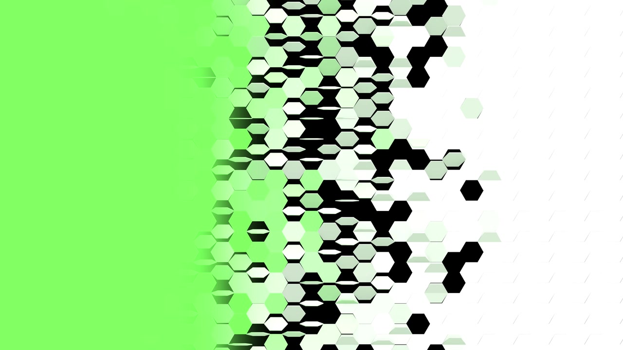 Transition masks hexagon pattern modern luma mattes black white masks abstract hexagon grid