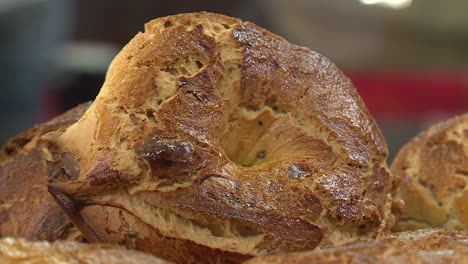 close up of a pastry
