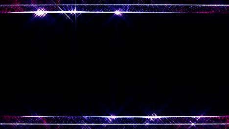 3d abstracto 4k fondo en bucle con luz de leds y espacio de copia. chispas se deslizan entre los leds de punto, las partículas cubren todo el plano de todo el marco. brillo correr en puntos. luma mate como canal alfa 6