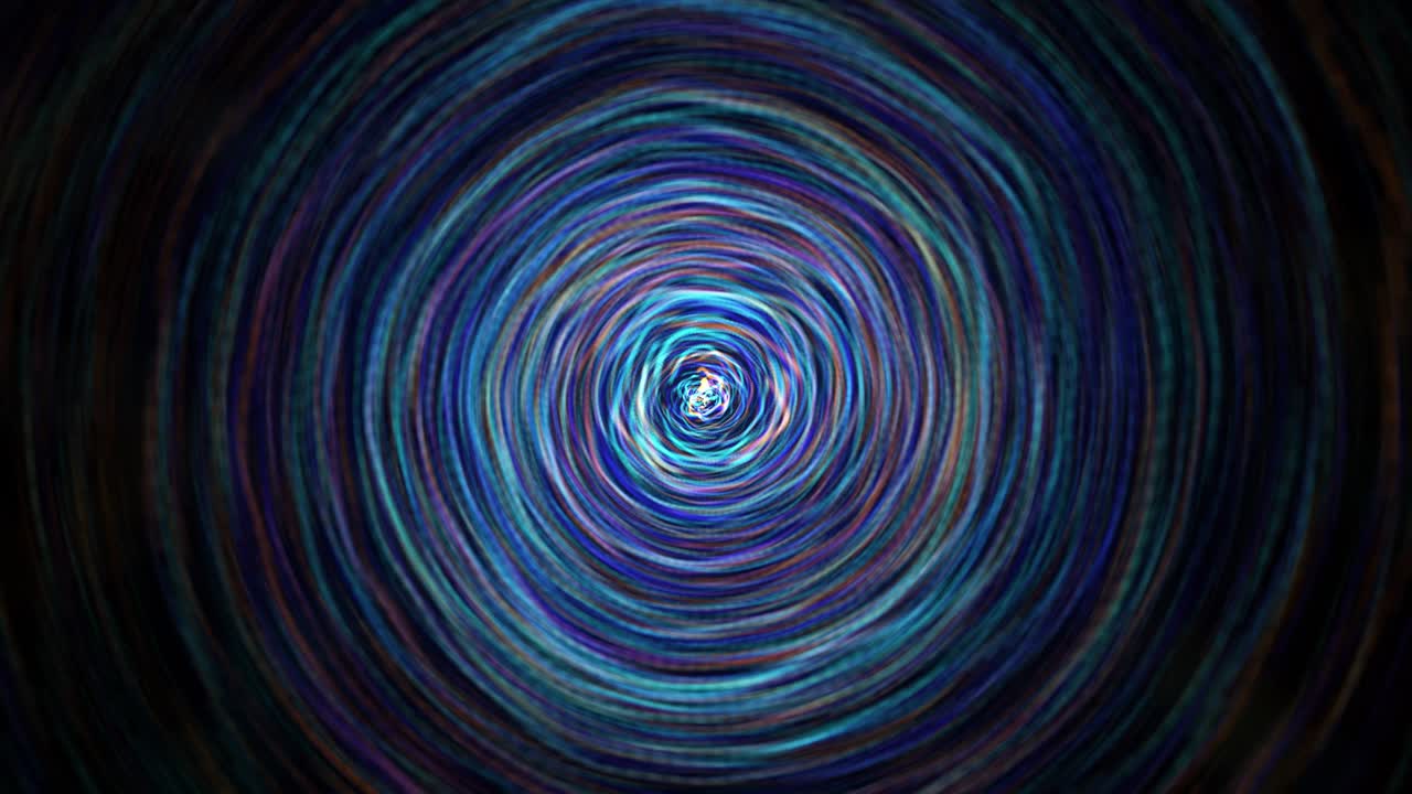 Colorful Strings Wave Background 4K