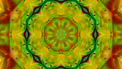 abstract colorful kaleidoscope background movement