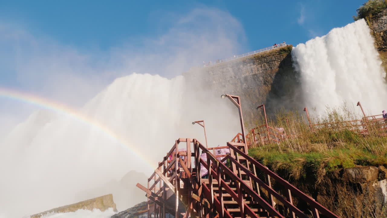 바람의 동굴 파빌리온 나이아가라 폭포
